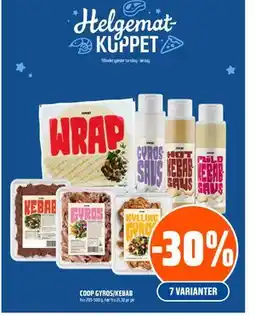Coop Obs COOP GYROS/KEBAB tilbud
