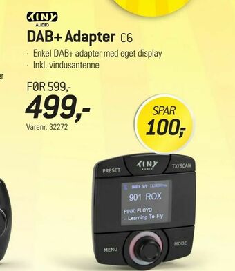 Thansen DAB+ Adapter tilbud