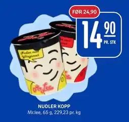 Rema 1000 NUDLER KOPP tilbud