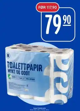 Rema 1000 TOALETTPAPIR 24PK tilbud