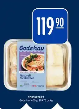 Rema 1000 TORSKEFILET tilbud