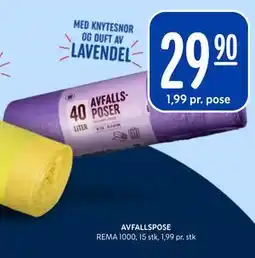 Rema 1000 AVFALLSPOSE tilbud