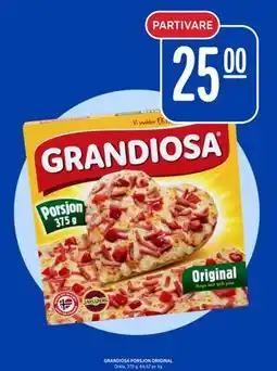 Rema 1000 GRANDIOSA PORSJON ORIGINAL tilbud