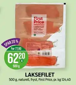 Kiwi LAKSEFILET tilbud