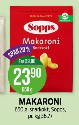 Kiwi MAKARONI tilbud