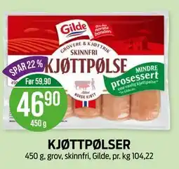 Kiwi KJØTTPØLSER tilbud