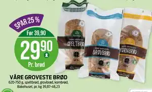 VÅRE GROVESTE BRØD