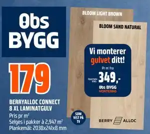 BERRYALLOC CONNECT 8 XL LAMINATGULV