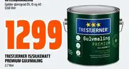 Obs Bygg TRESTJERNER 15/SILKEMATT PREMIUM GULVMALING tilbud