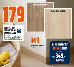 Obs Bygg BERRYALLOC GULVLIST tilbud