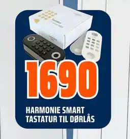 Obs Bygg HARMONIE SMART TASTATUR TIL DØRLÅS tilbud