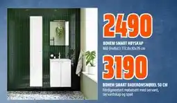 Obs Bygg BOHEM SMART BADEROMSMØBEL 50 CM tilbud