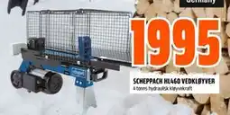 Obs Bygg SCHEPPACH HL460 VEDKLØYVER tilbud