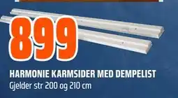 Obs Bygg HARMONIE KARMSIDER MED DEMPELIST tilbud