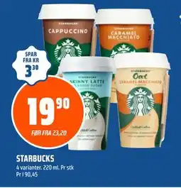 Coop Obs STARBUCKS tilbud