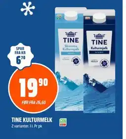 Coop Obs TINE KULTURMELK tilbud