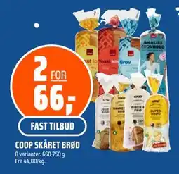 Coop Obs COOP SKÅRET BRØD tilbud