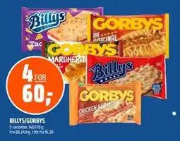 Coop Obs BILLYS/GORBYS tilbud