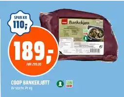 Coop Obs COOP BANKEKJØTT tilbud