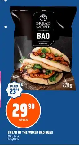 Coop Obs BREAD OF THE WORLD BAO BUNS tilbud
