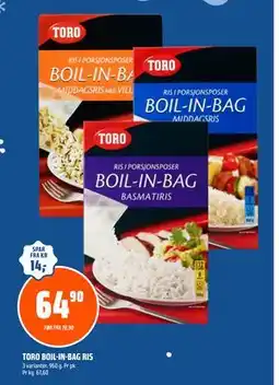 Coop Obs TORO BOIL-IN-BAG RIS tilbud