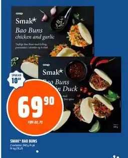 Coop Obs SMAK* BAO BUNS tilbud