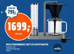 Coop Obs WILFA PERFORMANCE CM7T-125 KAFFETRAKTER tilbud