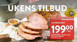 Jacobs SVINENAKKE tilbud