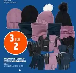 Coop Obs OKIDOKI VINTERLUER/ VOTTER/HANSKER/HALS tilbud