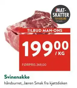 Jacobs Svinenakke tilbud