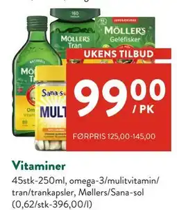 Jacobs Vitaminer tilbud