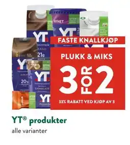 Jacobs YT produkter tilbud