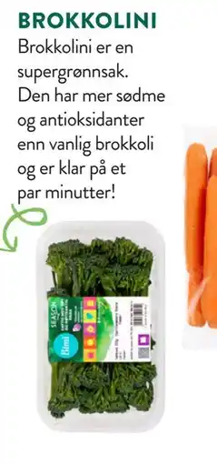 Jacobs BROKKOLINI tilbud