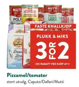 Jacobs Pizzamel/tomater tilbud
