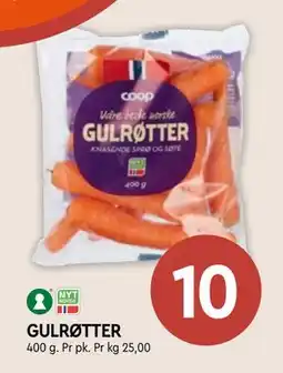 Coop Mega GULRØTTER tilbud