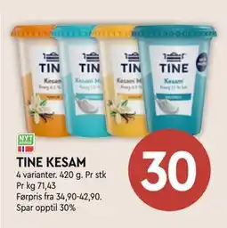 Coop Mega TINE KESAM tilbud