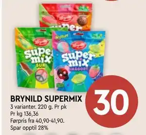 Coop Mega BRYNILD SUPERMIX tilbud