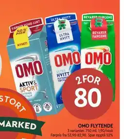 Coop Mega OMO FLYTENDE tilbud