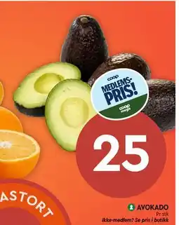 Coop Mega AVOKADO, Medlemspris tilbud