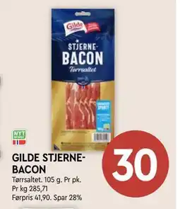 Coop Mega GILDE STJERNEBACON tilbud