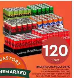 Coop Mega BRUS FRA COCA-COLA 20 PK tilbud