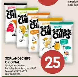 Coop Mega SØRLANDSCHIPS ORIGINAL tilbud