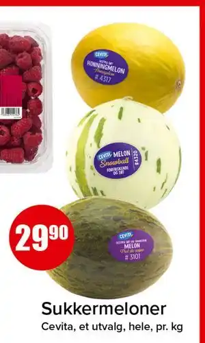 Spar Sukkermeloner tilbud