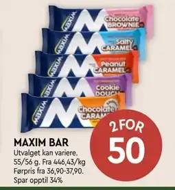 Coop Mega MAXIM BAR tilbud