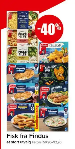 Fisk fra Findus