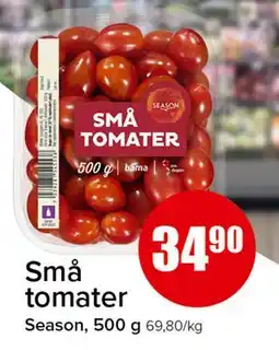 Spar Små tomater tilbud