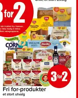 Spar Fri for-produkter tilbud