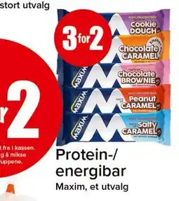 Spar Protein-/ energibar tilbud