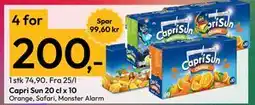 Gigaboks Capri Sun 20 cl x 10 tilbud