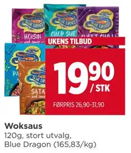 Meny Woksaus tilbud